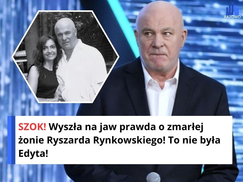 SZOK! Wyszła na jaw prawda o zmarłej żonie Ryszarda Rynkowskiego! To nie była Edyta!